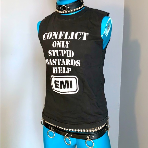 Conflict - Only Stupid Bastards Help EMI - Picture 2 of 3